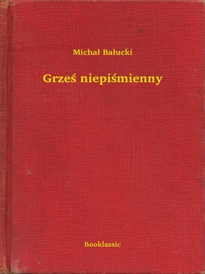 cover image of Grześ niepiśmienny
